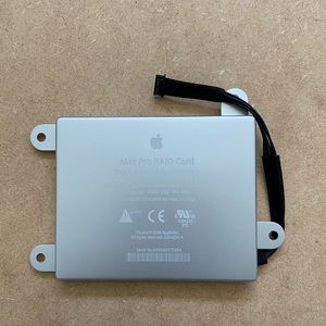 Mac Pro RAIDCardRechargeableBatteryModel No.:A1228